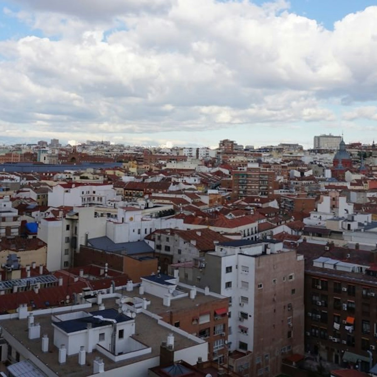 The view of Madrid from Nice to Meet You.