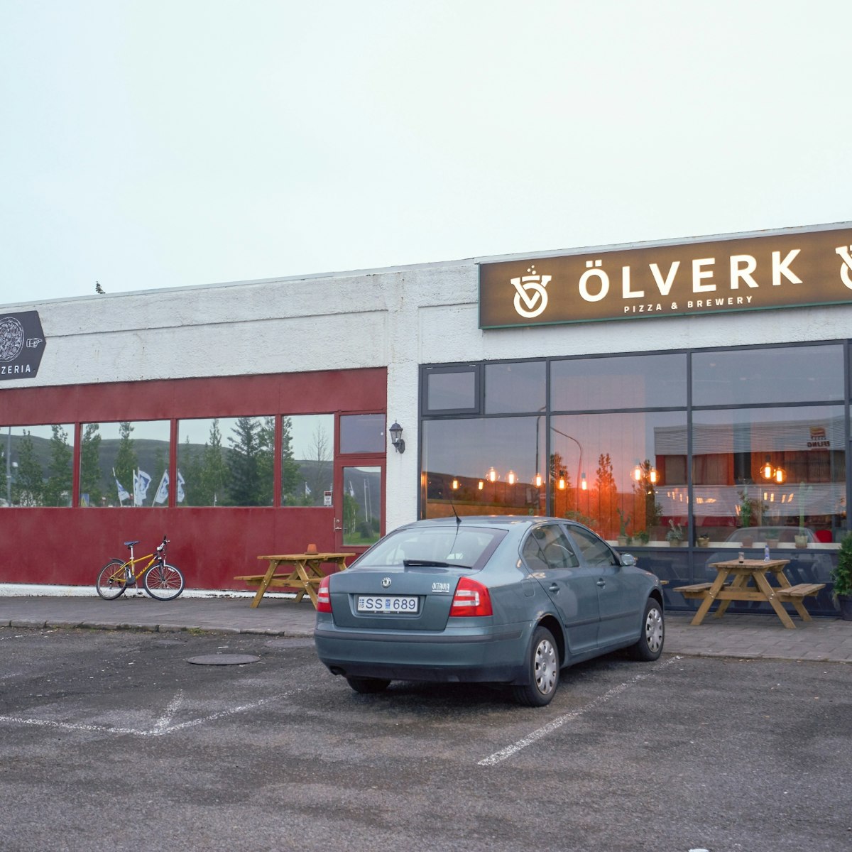 Ölverk, pizza and brewery, exterior