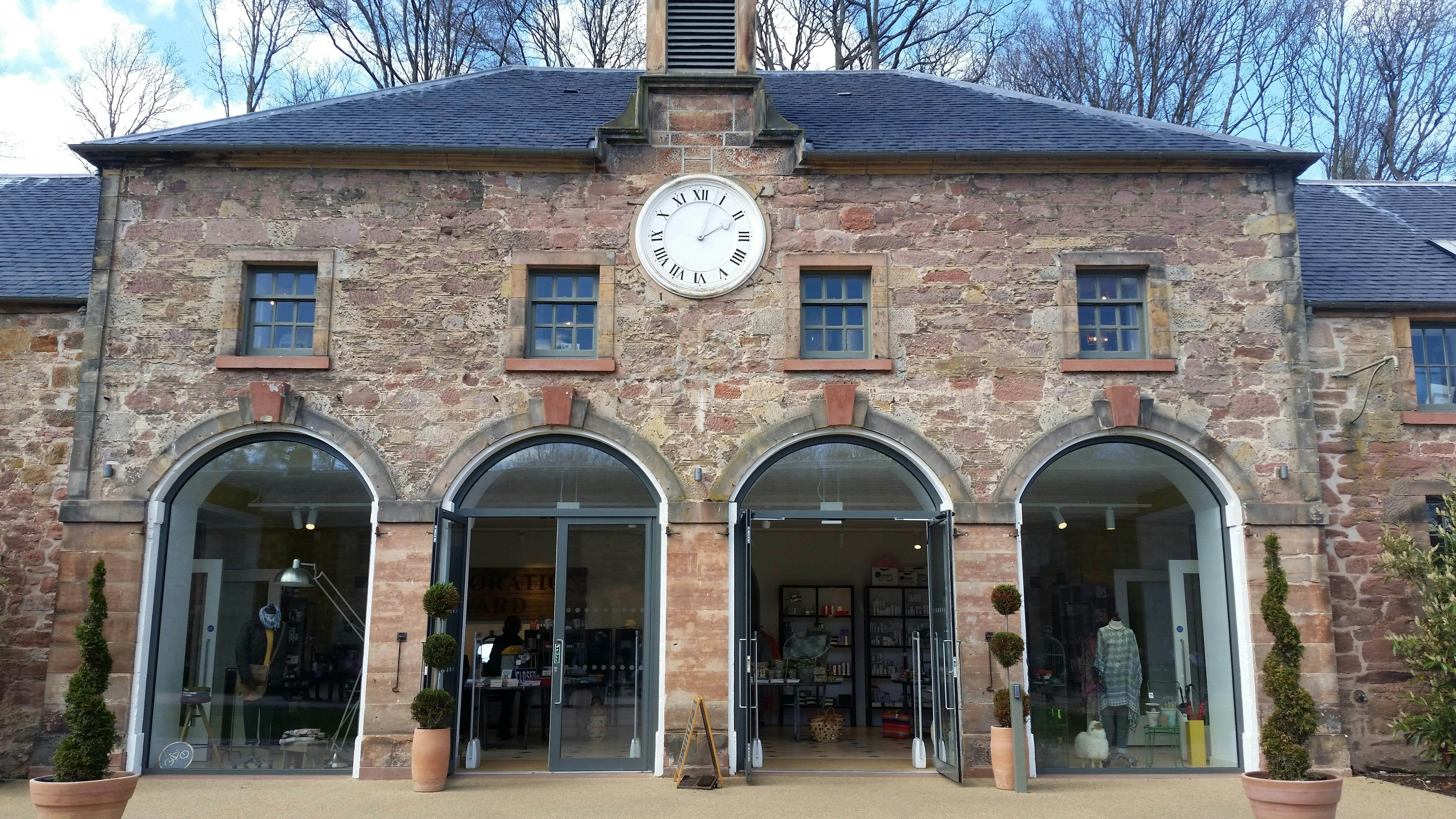 Restoration Yard at Dalkeith Country Park