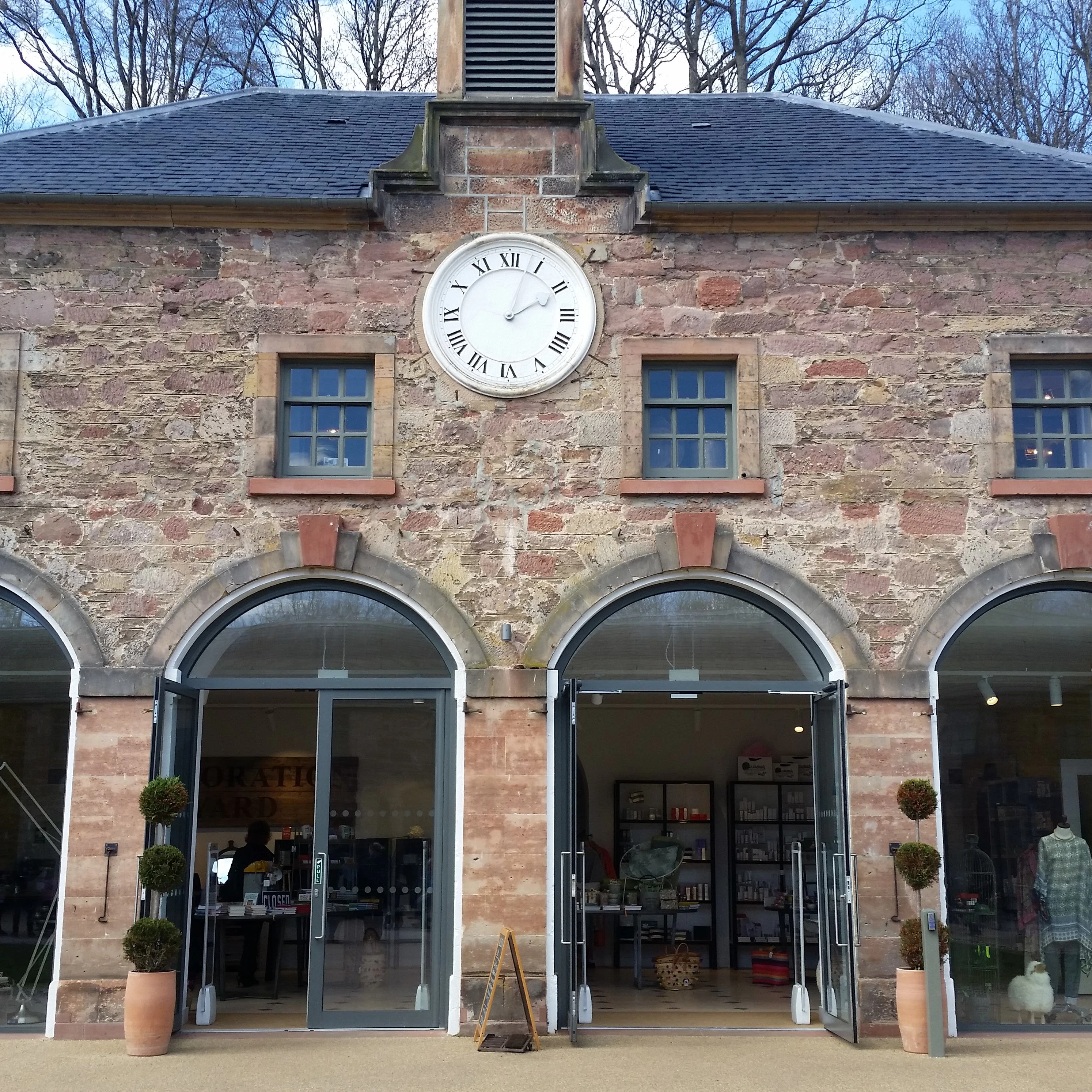 Restoration Yard at Dalkeith Country Park