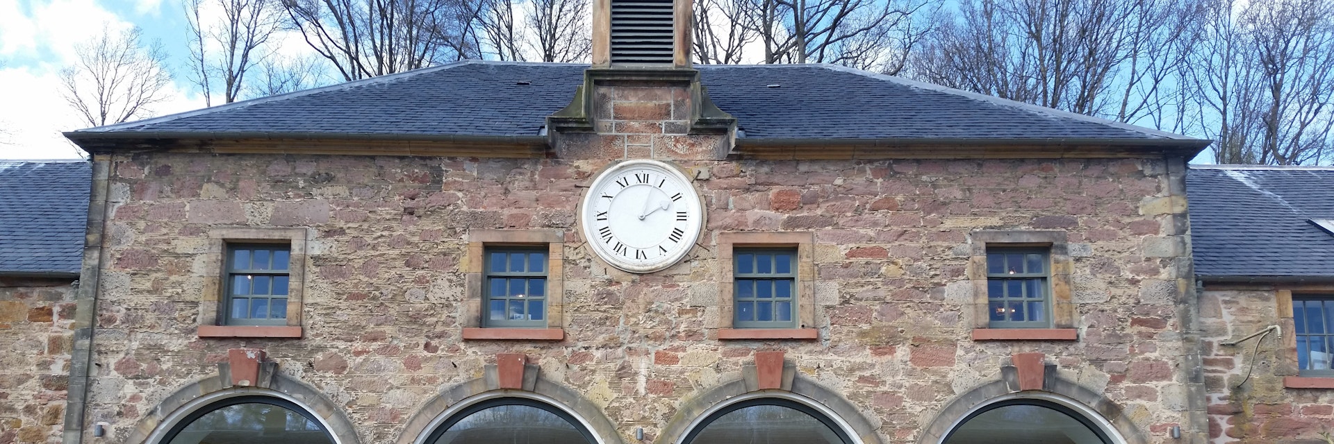 Restoration Yard at Dalkeith Country Park