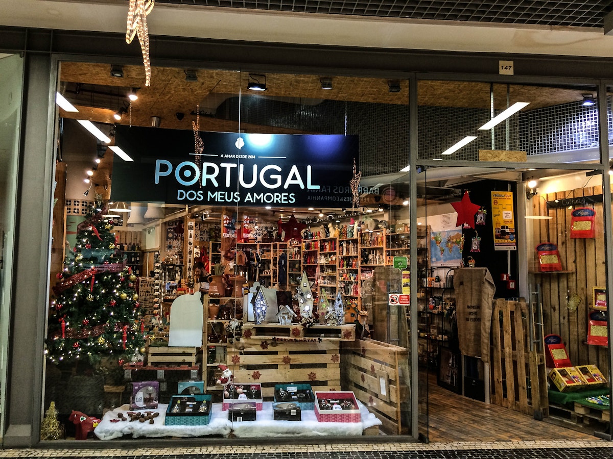 The shop window showcases the best Portugal has to offer