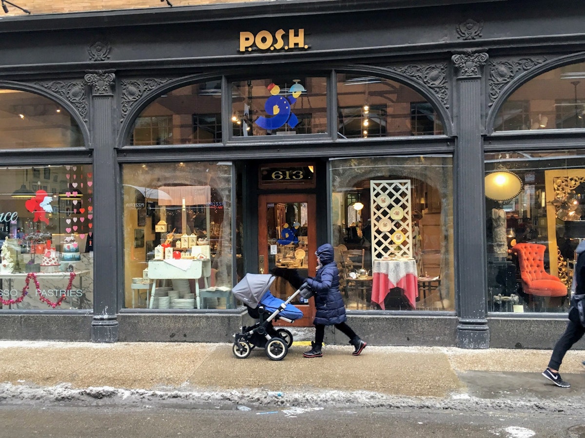P.O.S.H. brings travel-centric vintage finds to River North.
