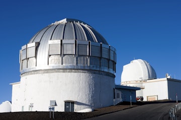 Observatories at Mauna Kea summit, Mauna Kea.