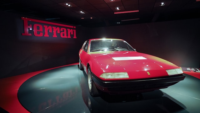 TURIN, ITALY - CIRCA JANUARY 2017: Vintage red Ferrari car at Museo Nazionale dell Automobile (meaning National Automobile Museum car museum); Shutterstock ID 564700480; Your name (First / Last): Anna Tyler; GL account no.: 65050; Netsuite department name: Online Editorial; Full Product or Project name including edition: destination-image-southern-europe
