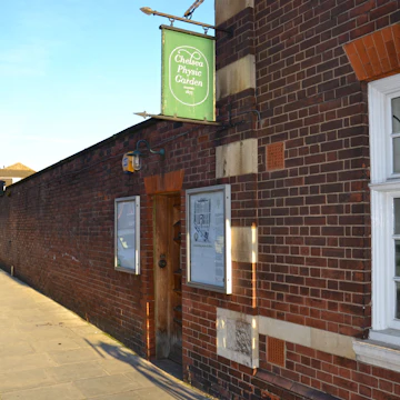 The door to Chelsea Physic Garden