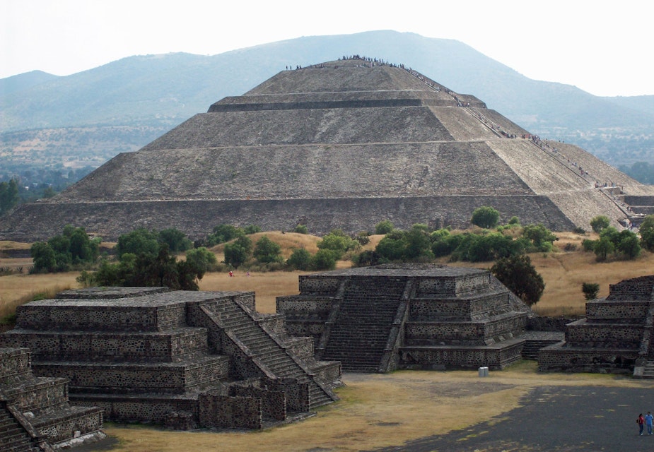 View of the Pyramid of the Sun