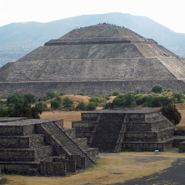 View of the Pyramid of the Sun