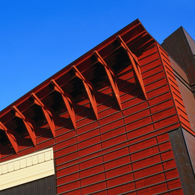 Exterior detail of Vasamuseet.