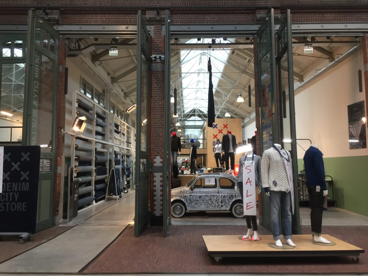 All about Jeans at Denim City store, Amsterdam