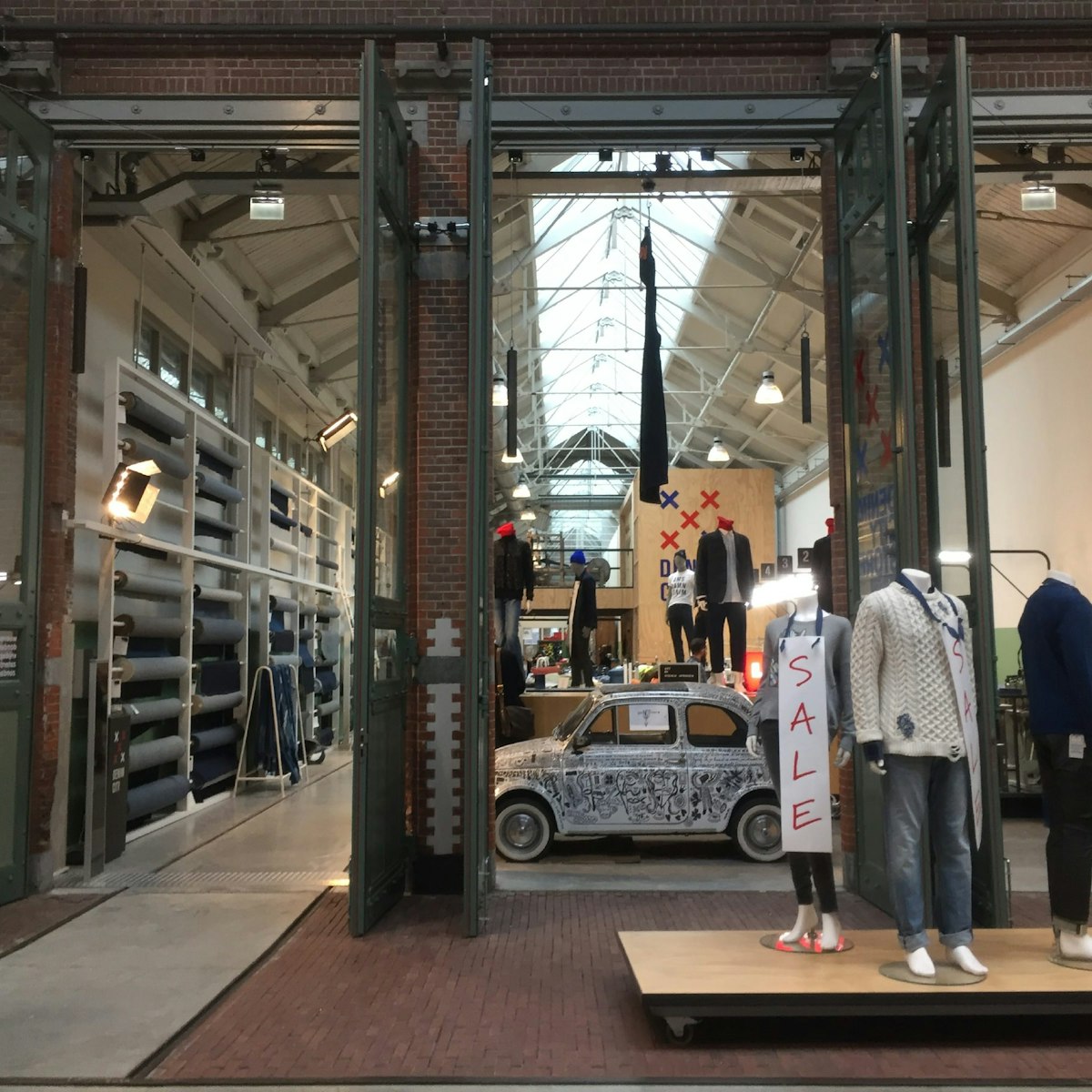 All about Jeans at Denim City store, Amsterdam