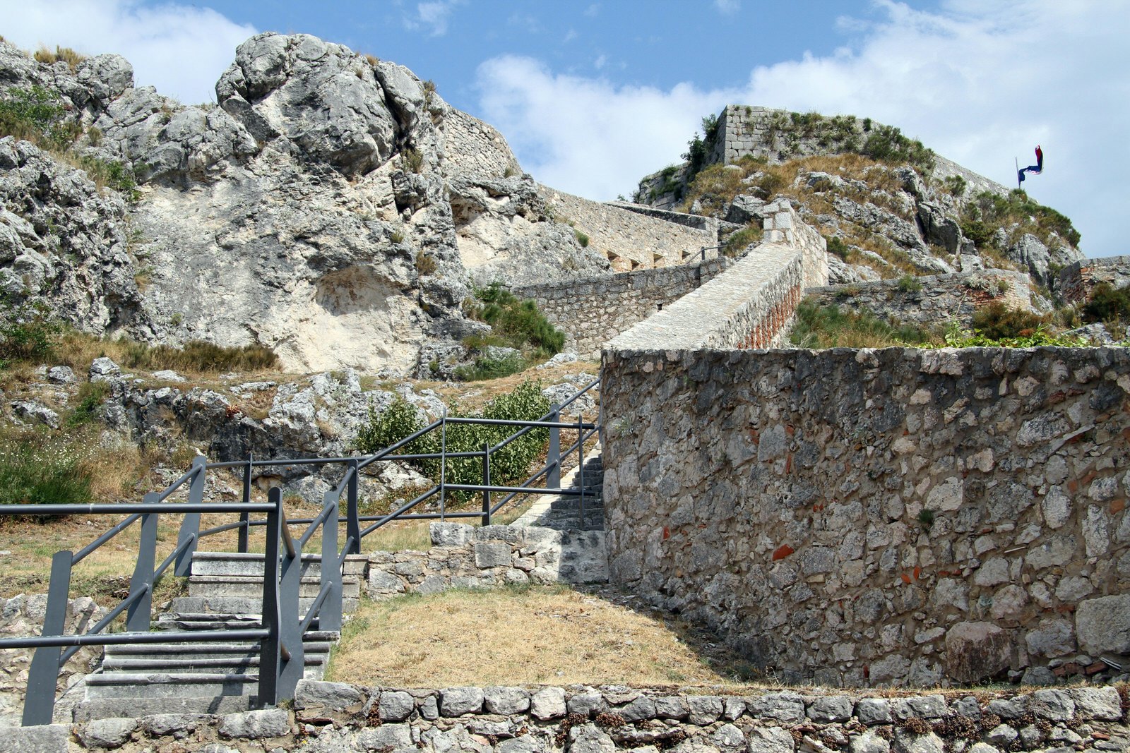 Steps and walls of old fortress on the rock in Knin; Shutterstock ID 110537933; Your name (First / Last): Emma Sparks; GL account no.: 65050; Netsuite department name: Online Editorial; Full Product or Project name including edition: Best in Europe POI updates