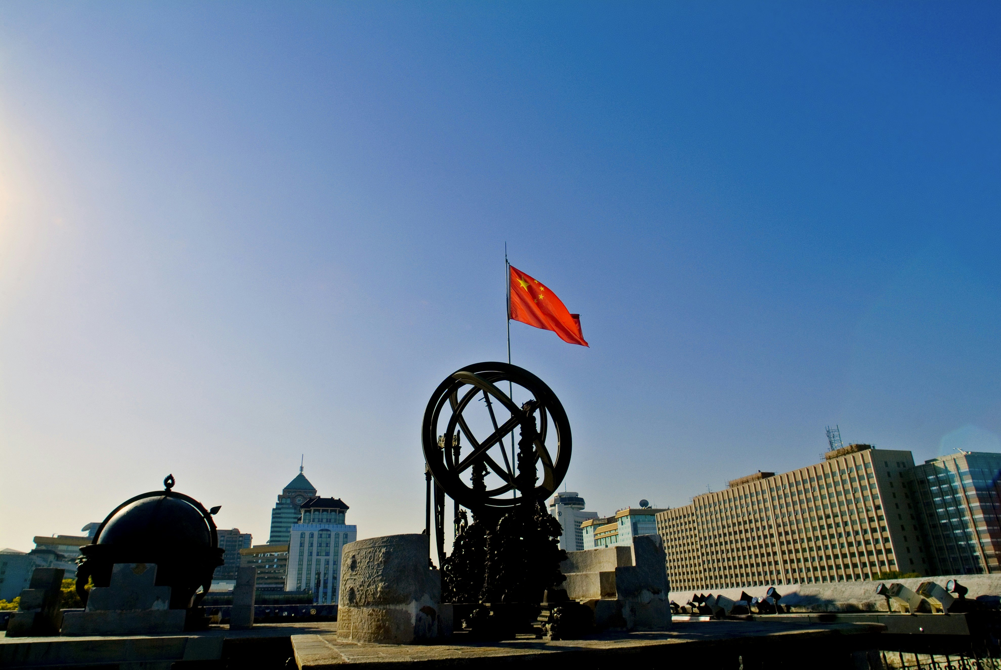 Exterior of Ancient Observatory.