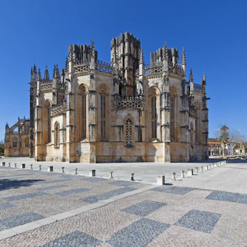 The Unfinished Chapels - Capelas Imperfeitas of the Batalha Monastery. Portugal. UNESCO World Heritage Site.