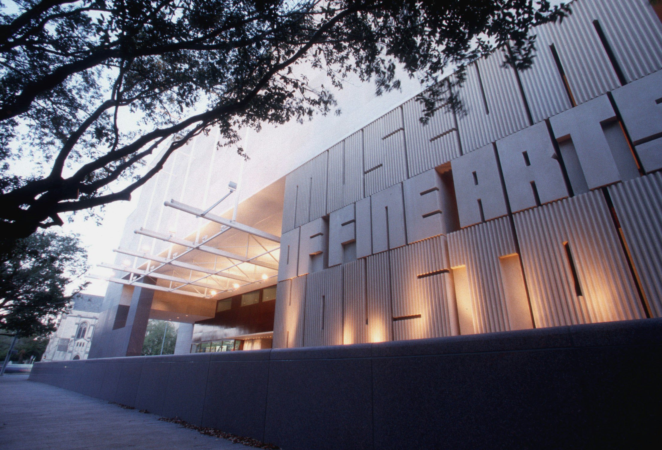 TEXAS: HOUSTON'S MUSEUM OF FINE ART IS EXTENDED (Photo by F. Carter Smith/Sygma via Getty Images)