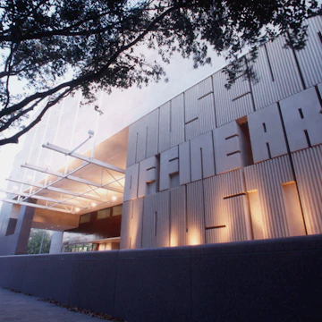 TEXAS: HOUSTON'S MUSEUM OF FINE ART IS EXTENDED (Photo by F. Carter Smith/Sygma via Getty Images)