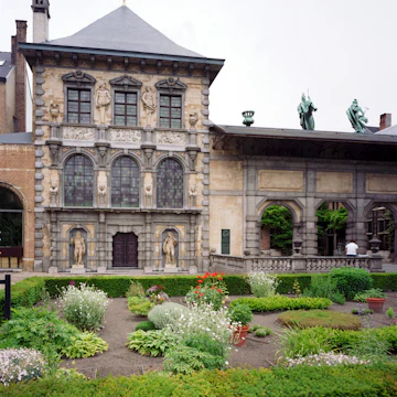 Belgium, Antwerp, garden in Peter Paul Ruben's house
