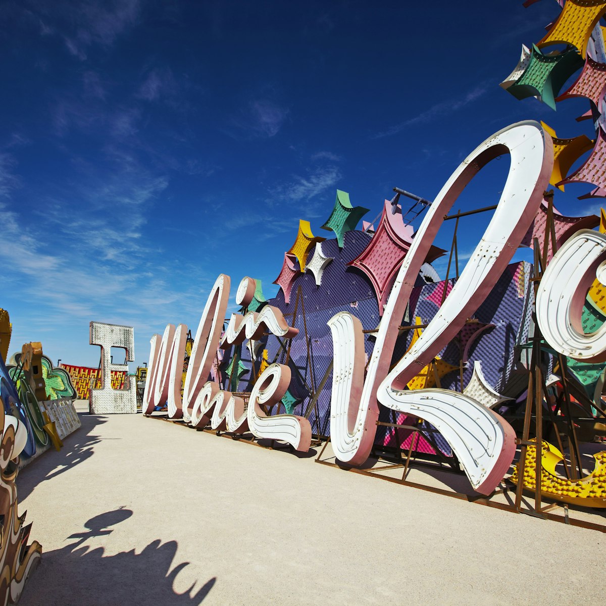 Moulin Rouge sign at Neon Museum.