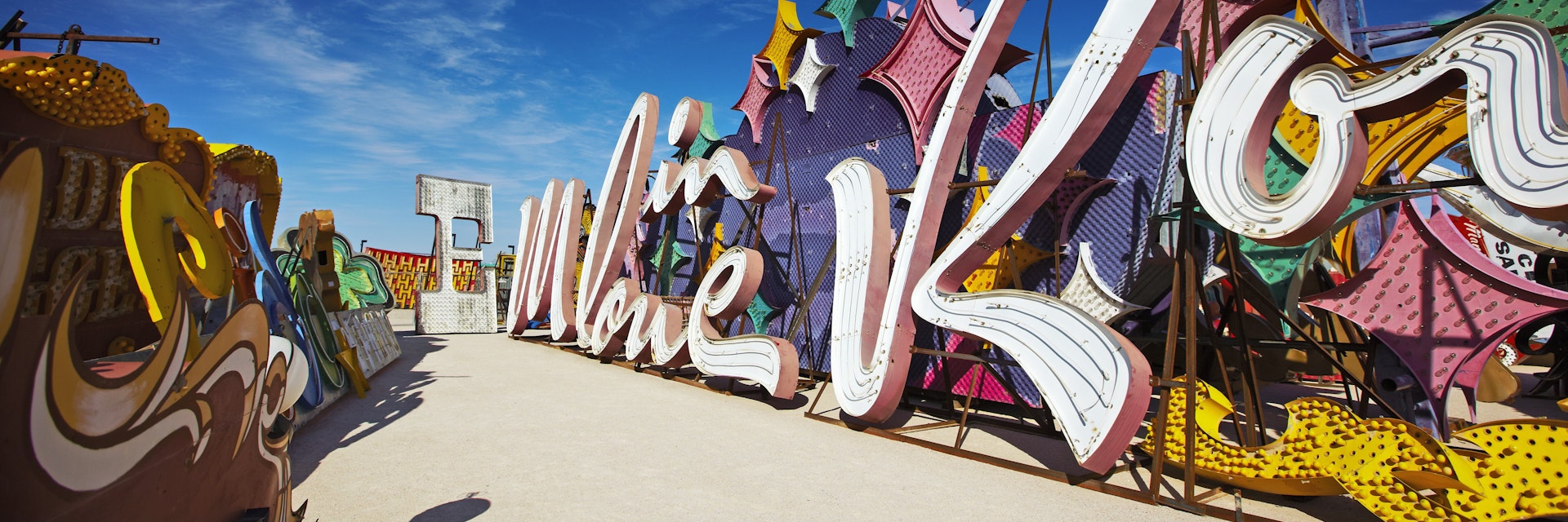 Moulin Rouge sign at Neon Museum.