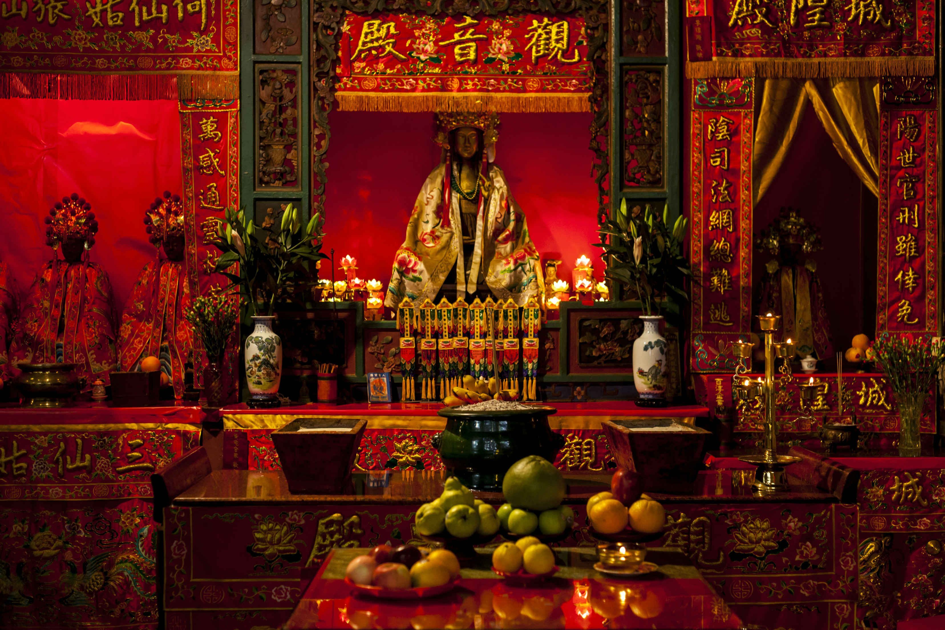 Interior of Pak Tai Temple