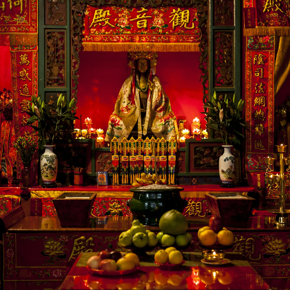 Interior of Pak Tai Temple