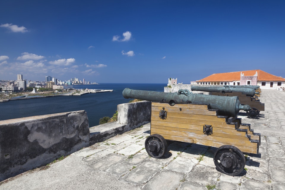 Cuba, Havana, Fortaleza de San Carlos de la Cabana