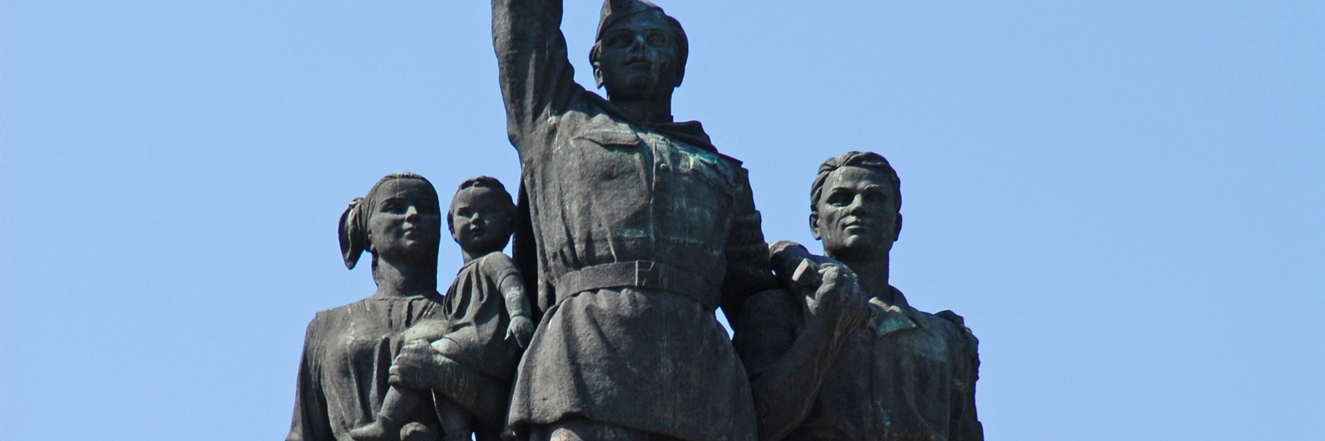 Bulgaria, Sofia, Monument to the Soviet Army, communist-era sculptural group