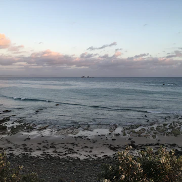 Tallow Beach stretches south to Broken Head
