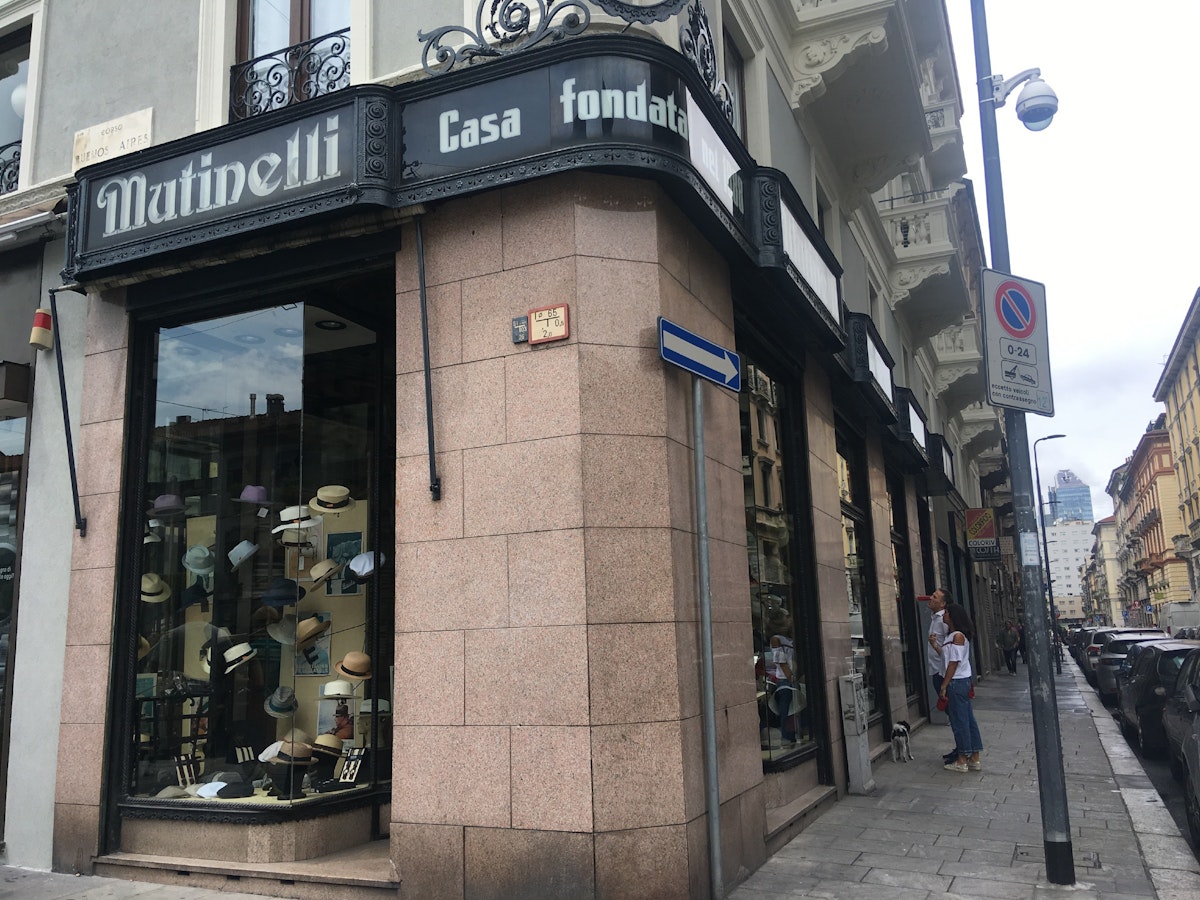 The Mutinelli shop front