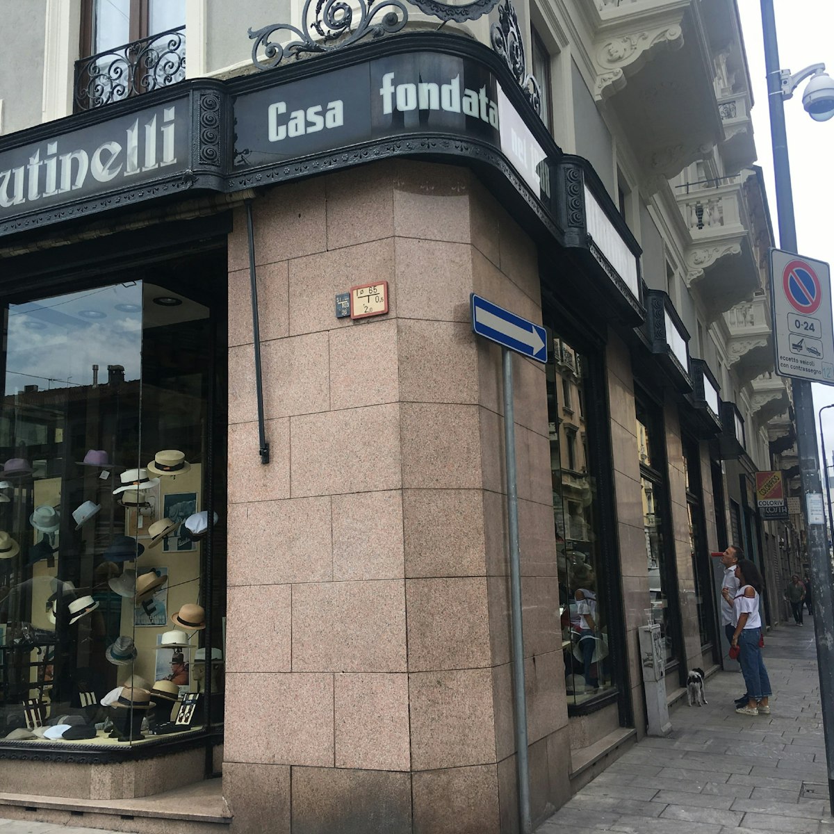 The Mutinelli shop front