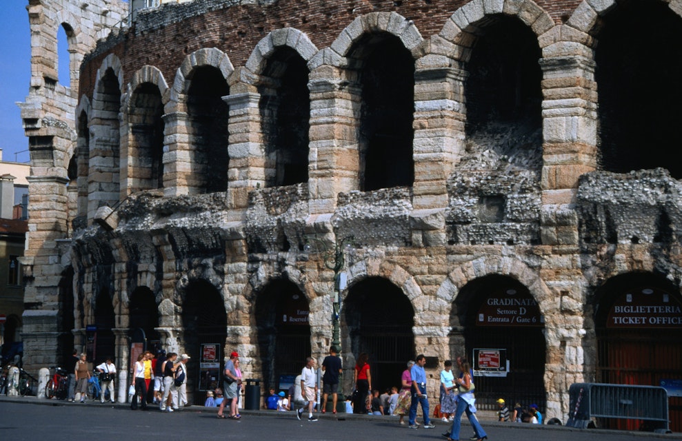 The 2000 year old Arena di Verona.