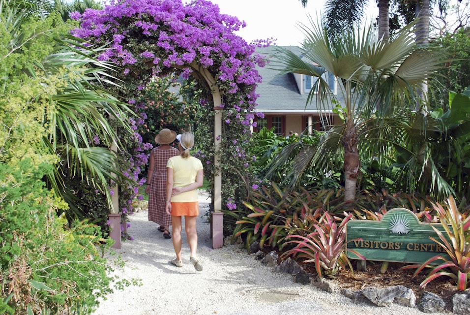 Visitors Center at Queen Elizabeth II Botanic Park, Grand Cayman, Cayman Island