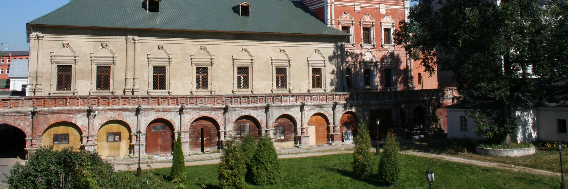 Exterior of Upper St Peter Monastery.