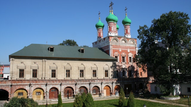 Exterior of Upper St Peter Monastery.