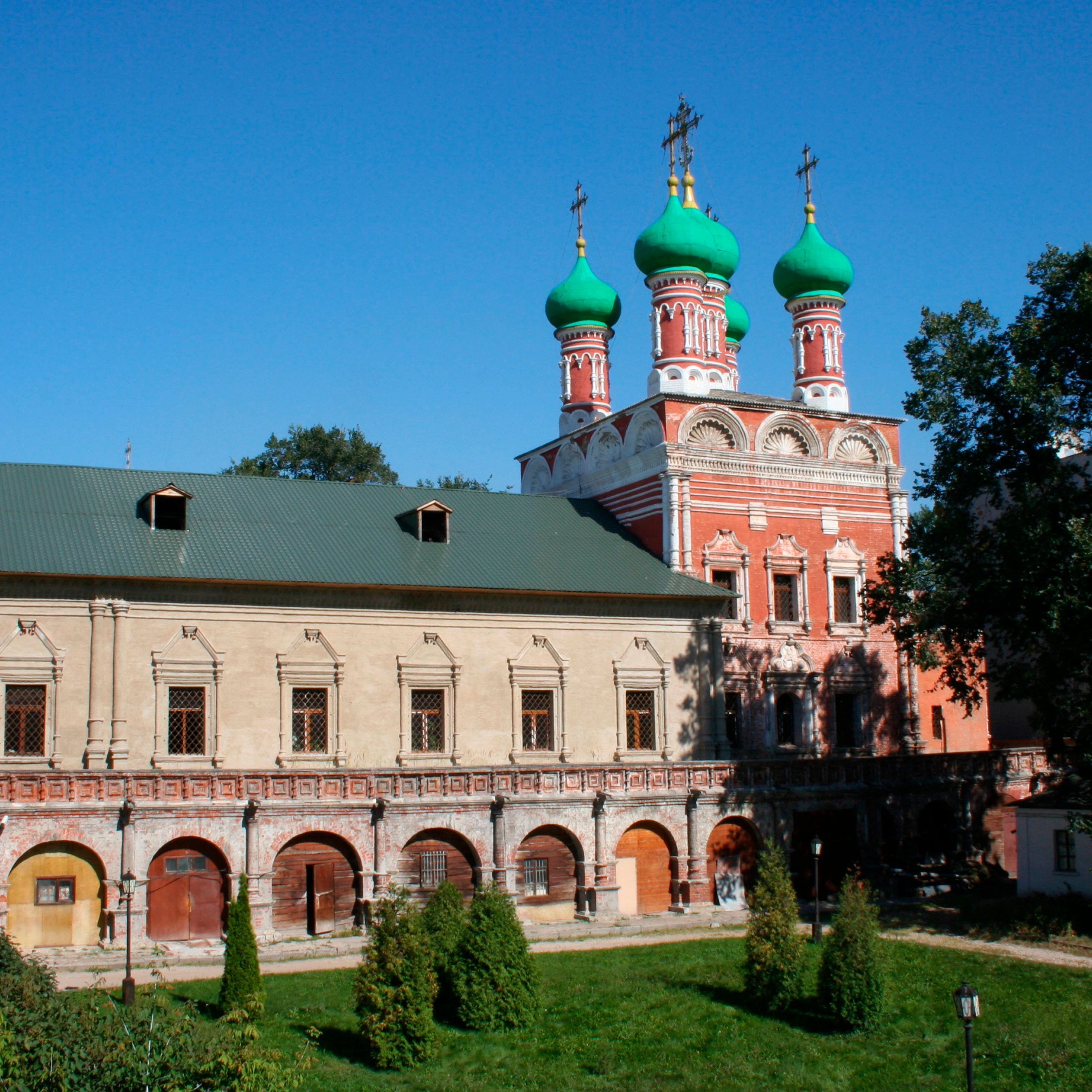 Exterior of Upper St Peter Monastery.