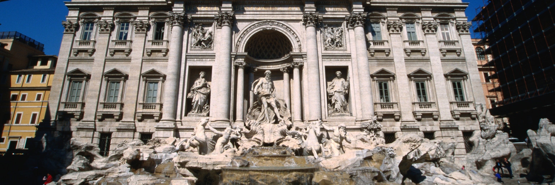 Rome's famous Trevi Fountain, created by Nicola Salvi in 1762.