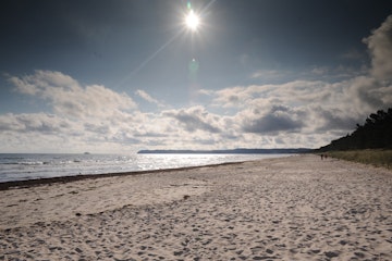 Overview of Prora beach.