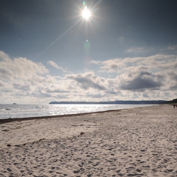 Overview of Prora beach.