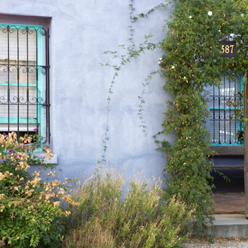 House detail, El Presidio Historic District.