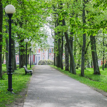 Picturesque alley in spring time Kadriorg park in Tallinn, Estonia.; Shutterstock ID 623721986; Your name (First / Last): Gemma Graham; GL account no.: 65050; Netsuite department name: Online Editorial; Full Product or Project name including edition: BiT Destination Page Images