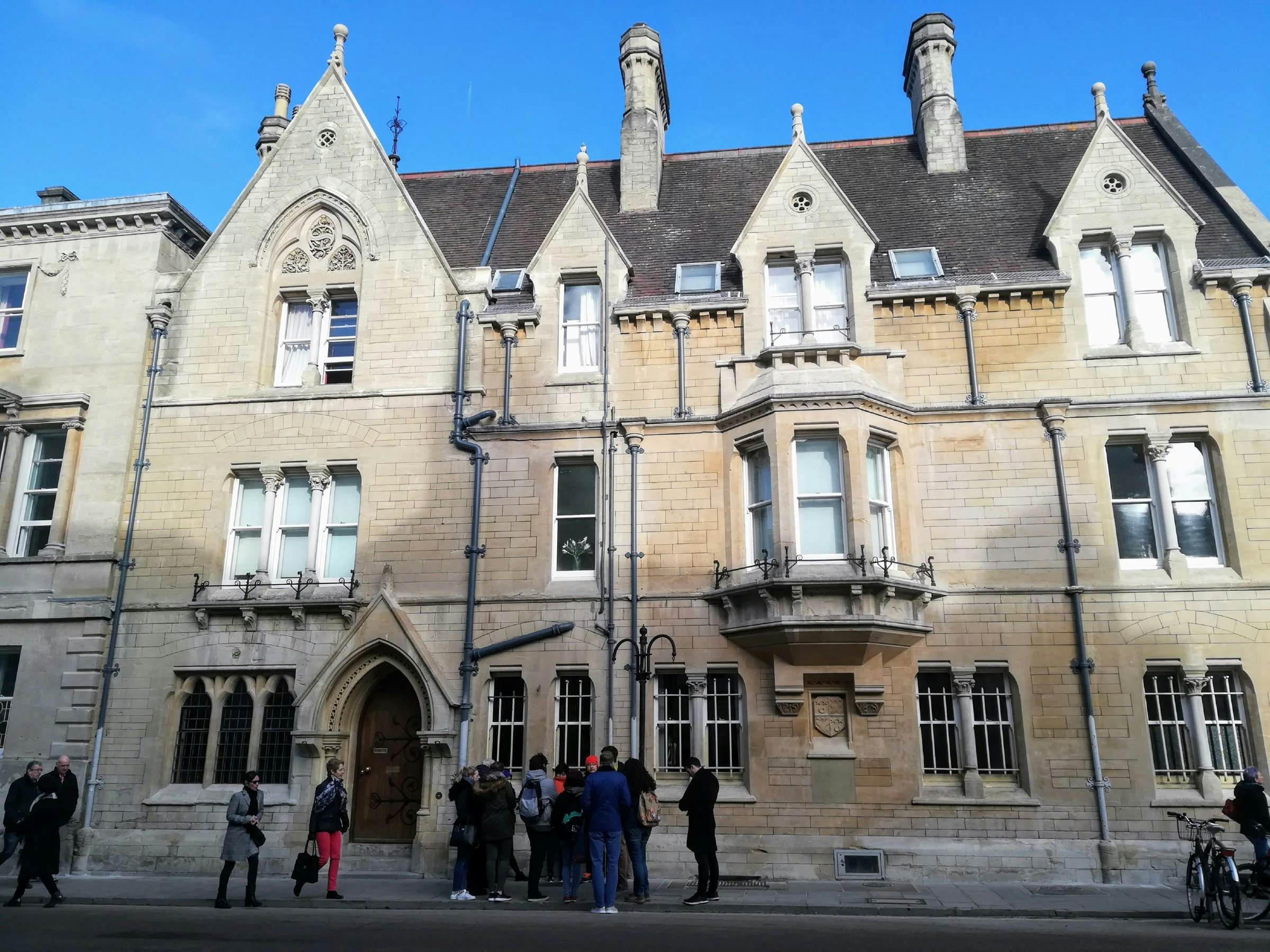 Outside Balliol