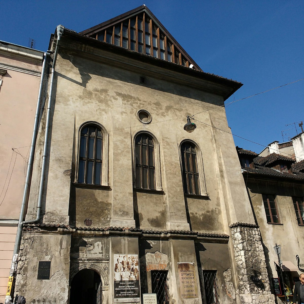 Exterior view of the High Synagogue, Kraków