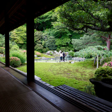 Meditation room, Shoren-in temple.