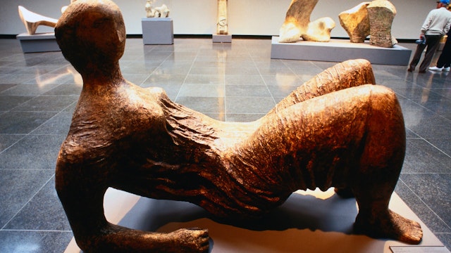 Henry Moore sculpture - Art Gallery of Ontario ( AGO ), Toronto