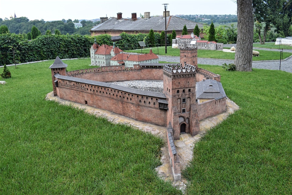 Exhibit in the Castles in Miniature Museum in Kamyanets-Podilsky.