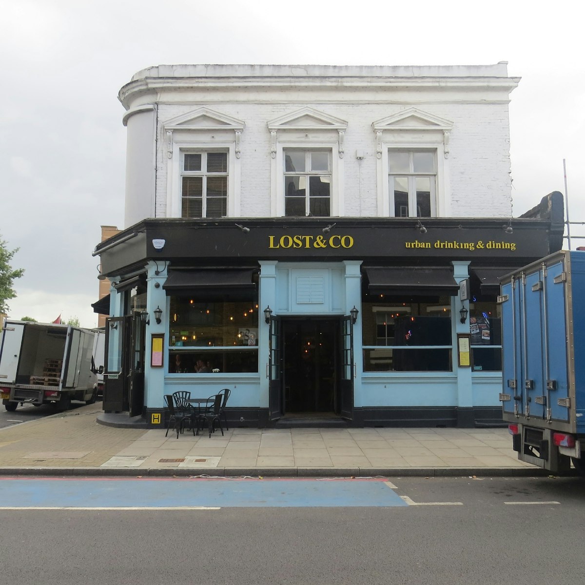 The facade of Lost&Co in Battersea