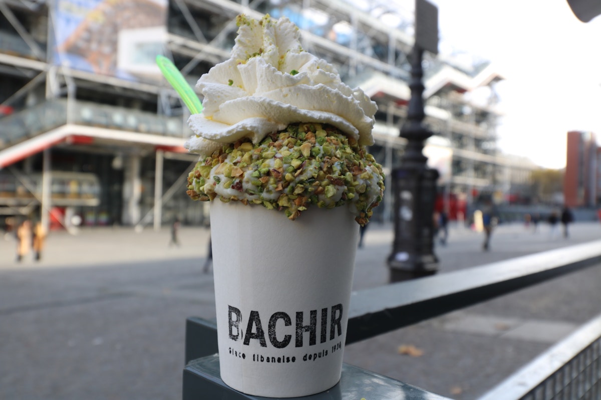 Bachir ice cream (Centre Pompidou in background)