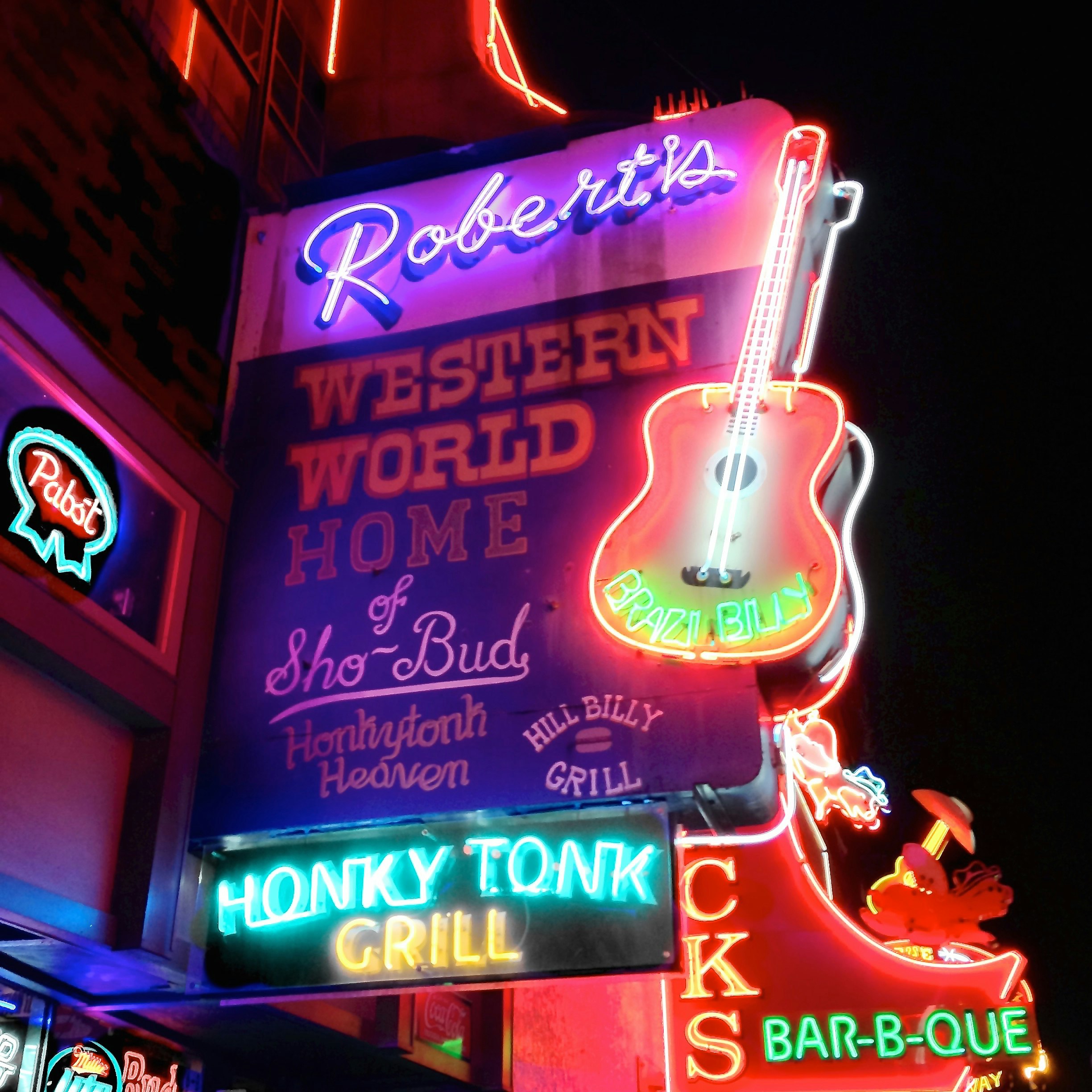 500px Photo ID: 130830891 - Perhaps the most famous of the honky tonk bars in downtown Nashville. Live bluegrass music every night, on Broadway.