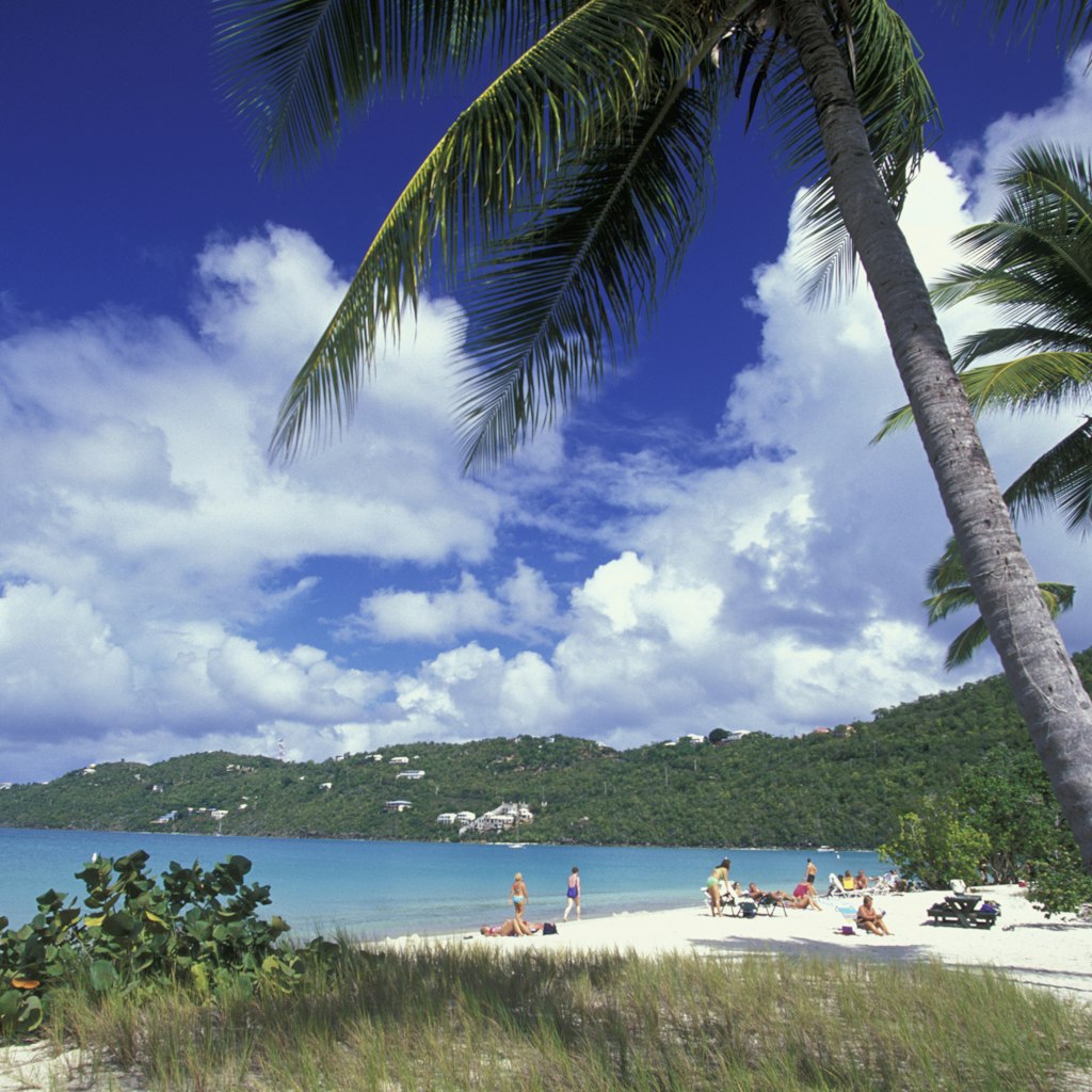 Bay beach, Magens Bay, Magens, St. Thomas, US Virgin Islands