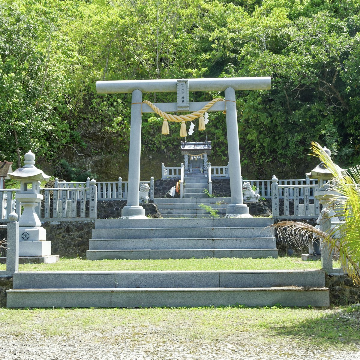 Japanese Shrine, Peleliu Island, Palau